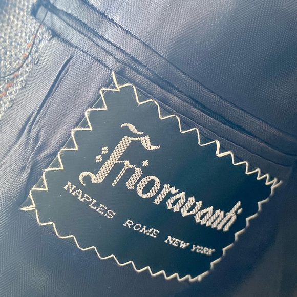 Blue Men’s Sports Coat Low Moisture Utility Press - Picture 3 of 4